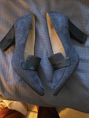 Classic Pointed-Toe Women's Pumps In DARK GRAY NINE WEST